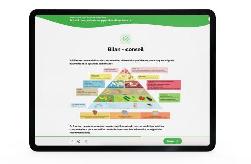 une alimentation équilibrée et saine